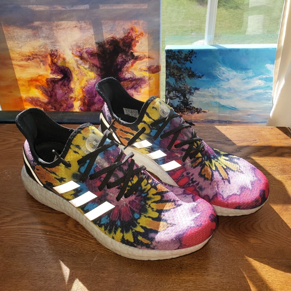ADIDAS TIE DYE Running shoes